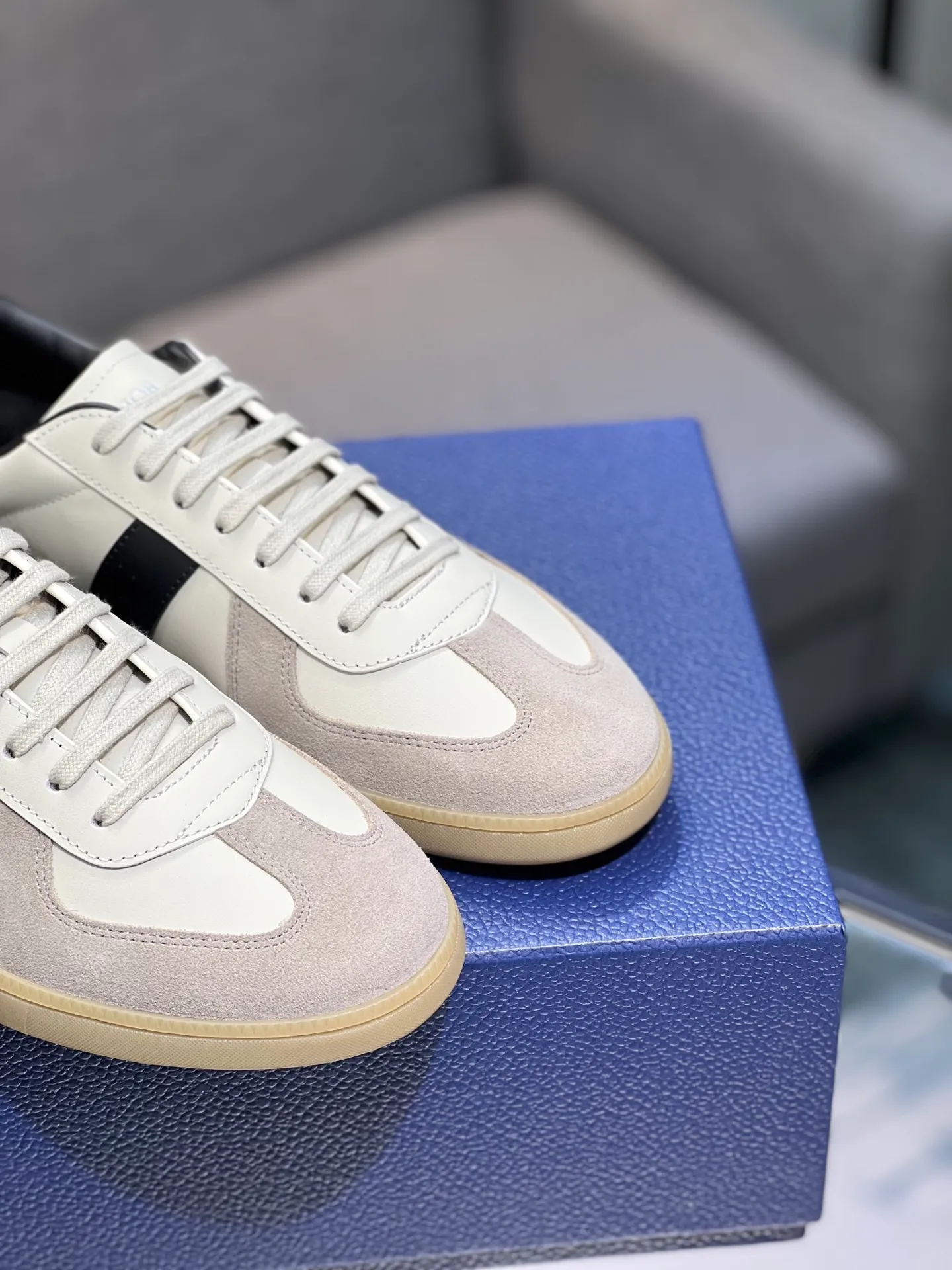 Men's men's shoes 💰560〖Audio⁠Di‎〗Dior2025⁠new‎ B01 training⁠德‎shoes Material⁠surface‎: layer⁠head‎leather⁠cow‎+lining cowhide‎ TPU original bottom⁠large⁠version‎ code number‎: male 39-45 <Male 38 46 done>